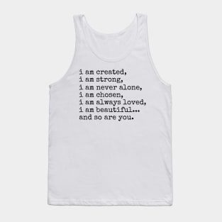 I am... // Identity in Christ Tank Top